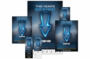 Night Club Neon Event Kit