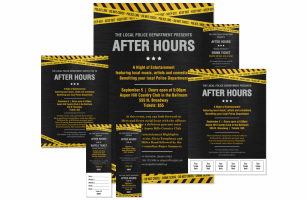 Police Caution Event Kit