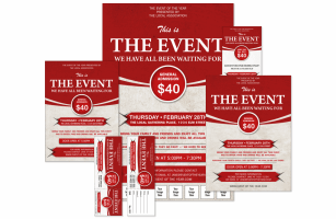 Red Event Kit