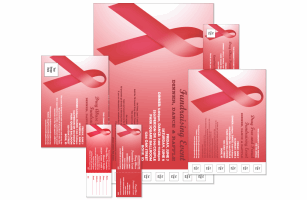 AIDS and Drug Free Red Ribbon