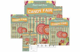 Retro Candy Event Kit