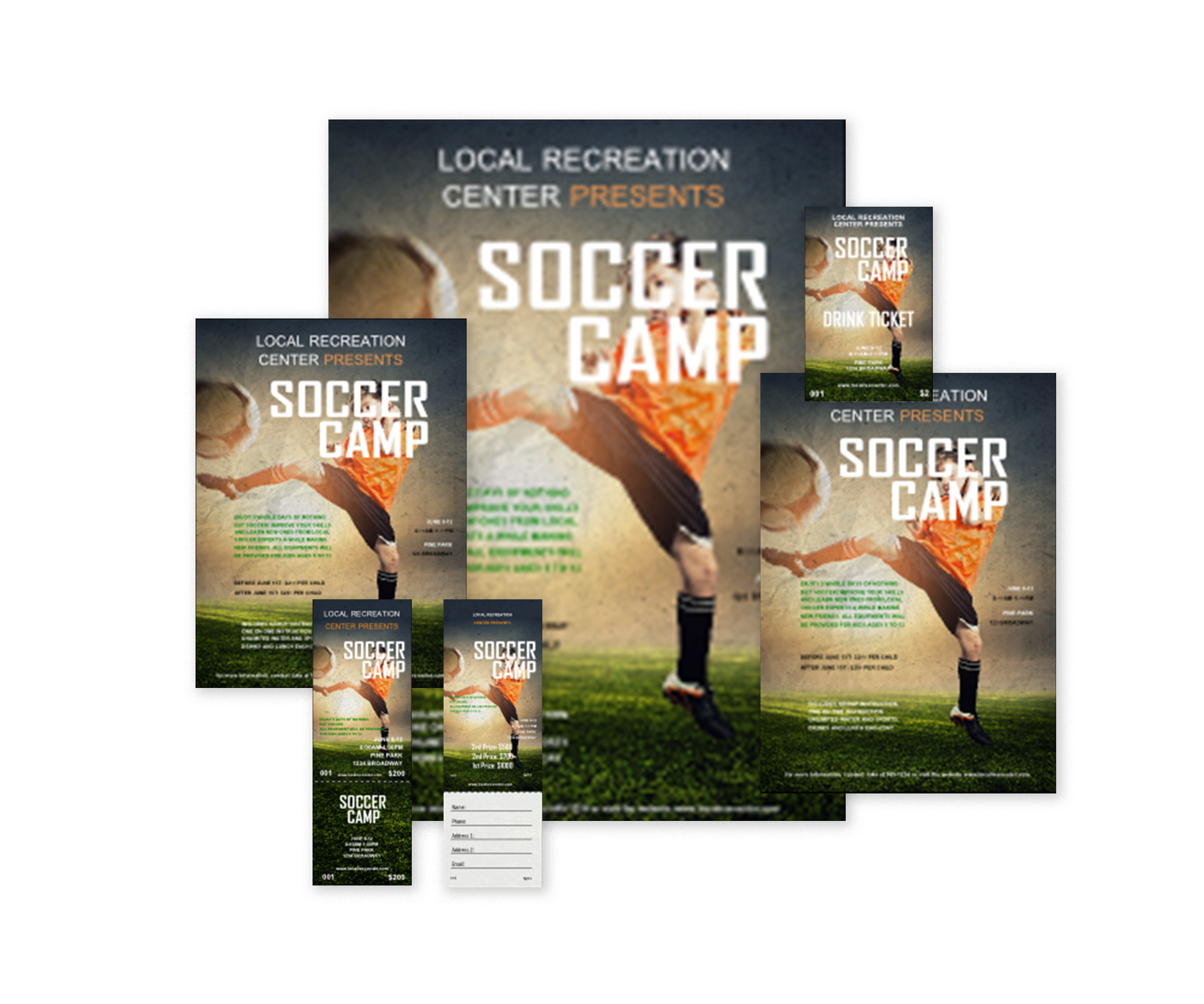 Soccer Camp Ball Kick