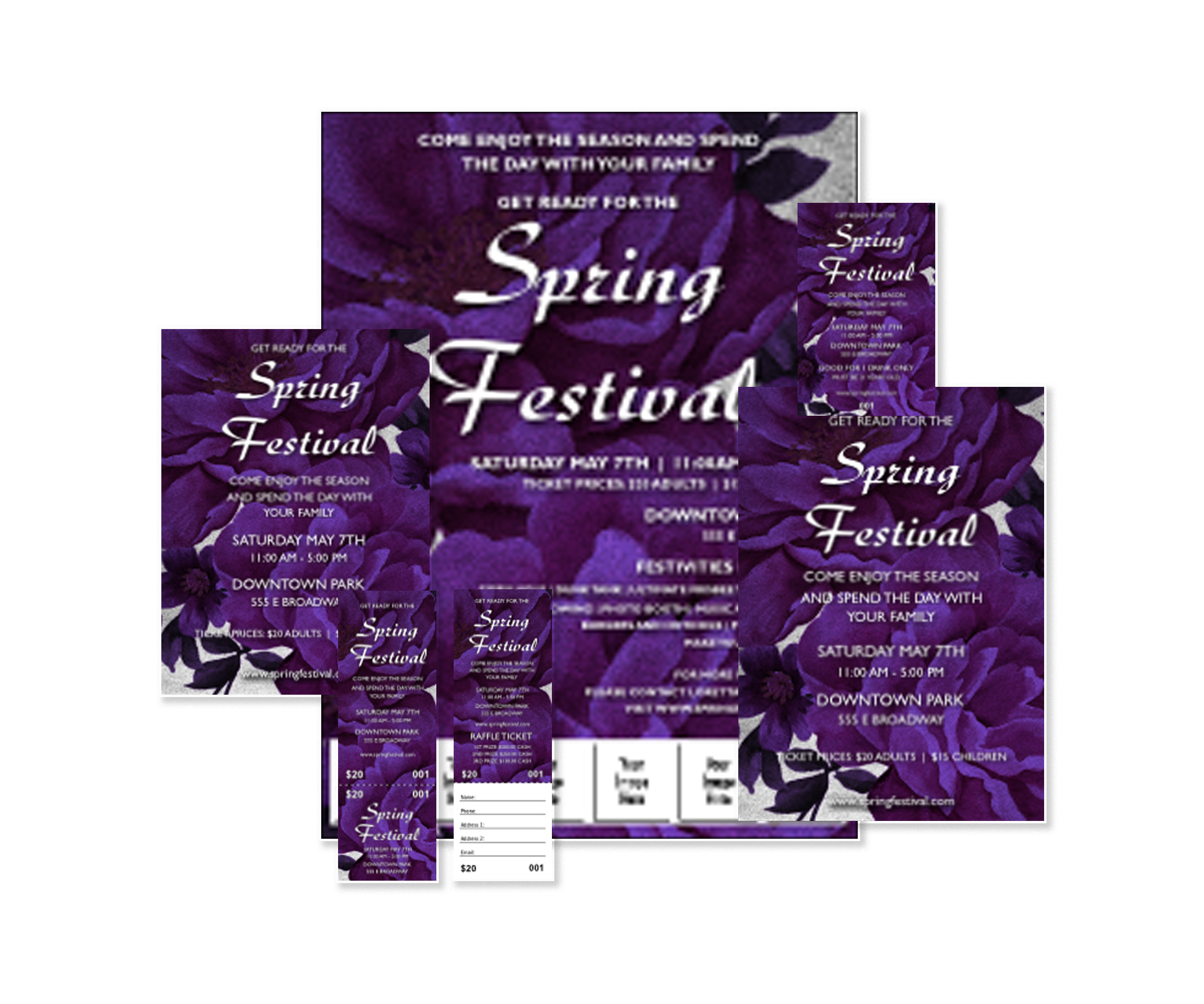 Spring Purple Event Kit