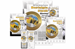 Stock Car Racing Flag
