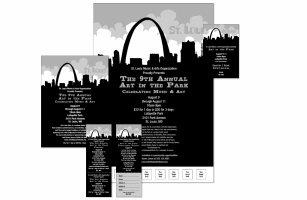 St Louis Black and White Event Kit