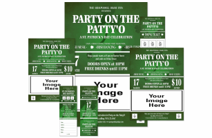 St Patrick's Day Shamrock Event Kit