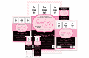 Sweet Sixteen Event Kit