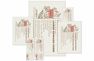 Wedding Flower Motif Event Kit