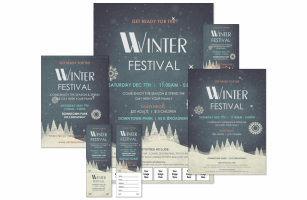 Winter Scene Event Kit