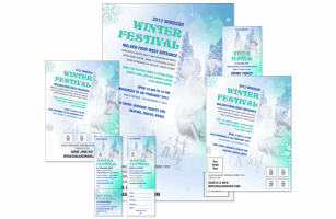 Winter Festival Outdoor Event Kit