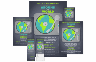World Music Globe Record