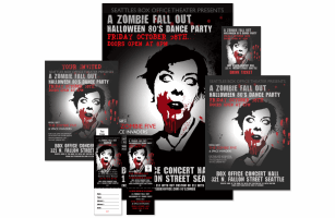 Zombie Woman Event Kit
