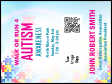 Autism Awareness Economy Event Badge