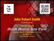 Mixed Martial Art Economy Event Badge