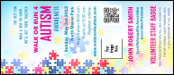 Autism Awareness VIP Event Badge Large