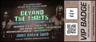 MMA Main Event 2 VIP Event Badge Large VIP Event Badge Large