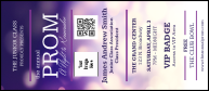 Abstract Lights VIP Event Badge Large