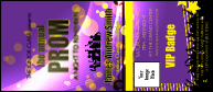 Prom Limo 2 VIP Event Badge Large