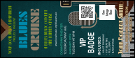 Blues VIP Event Badge Large