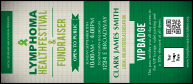 Lymphoma  VIP Event Badge Large