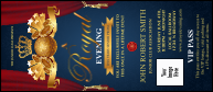 Royal VIP Event Badge Large