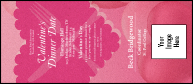 Valentine's Dinner Date  VIP Event Badge Large
