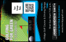 Golf Water Hazard VIP Event Badge Medium