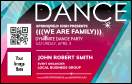 Dance Spotlight VIP Event Badge Medium