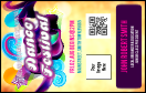 Disco Dance Festival VIP Event Badge Medium