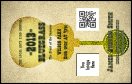 Banjo and  Guitar VIP Event Badge Medium