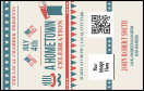 Fourth of July Hometown VIP Event Badge Medium