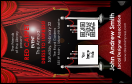 Red Carpet VIP Event Badge Medium VIP Event Badge Medium