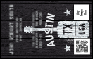 Austin Music VIP Event Badge Medium
