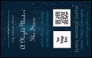 Star Theme VIP Event Badge Medium - Vertical VIP Event Badge Medium