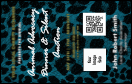 Animal Print VIP Event Badge Medium