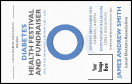 Diabetes VIP Event Badge Medium