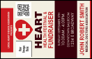 Heart Health VIP Event Badge Medium