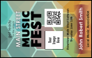 Music Festival VIP Event Badge Medium VIP Event Badge Medium