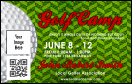 Golf Camp VIP Event Badge Medium