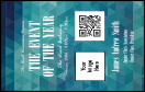 All Purpose Blue VIP Event Badge Medium