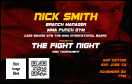 MMA The Fight Night VIP Event Badge Medium VIP Event Badge Medium