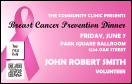 Pink Ribbon VIP Event Badge Medium VIP Event Badge Medium