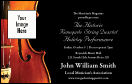 Violin VIP Event Badge Medium