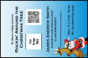 Cool Christmas VIP Event Badge Small