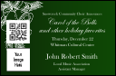 Christmas Bells VIP Event Badge Small