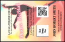 Dance Silhouette VIP Event Badge Small
