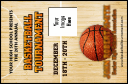 Basketball Court VIP Event Badge Small