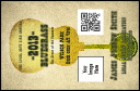 Banjo and  Guitar VIP Event Badge Small