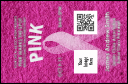 Breast Cancer Pink Ribbon VIP Event Badge Small