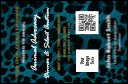Animal Print VIP Event Badge Small